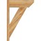 Ekena Millwork Traditional Slat Rough Sawn Outlooker, Western Red Cedar, 8"W x 24"D x 36"H OUT08X24X36TRA06RWR - alternate 3